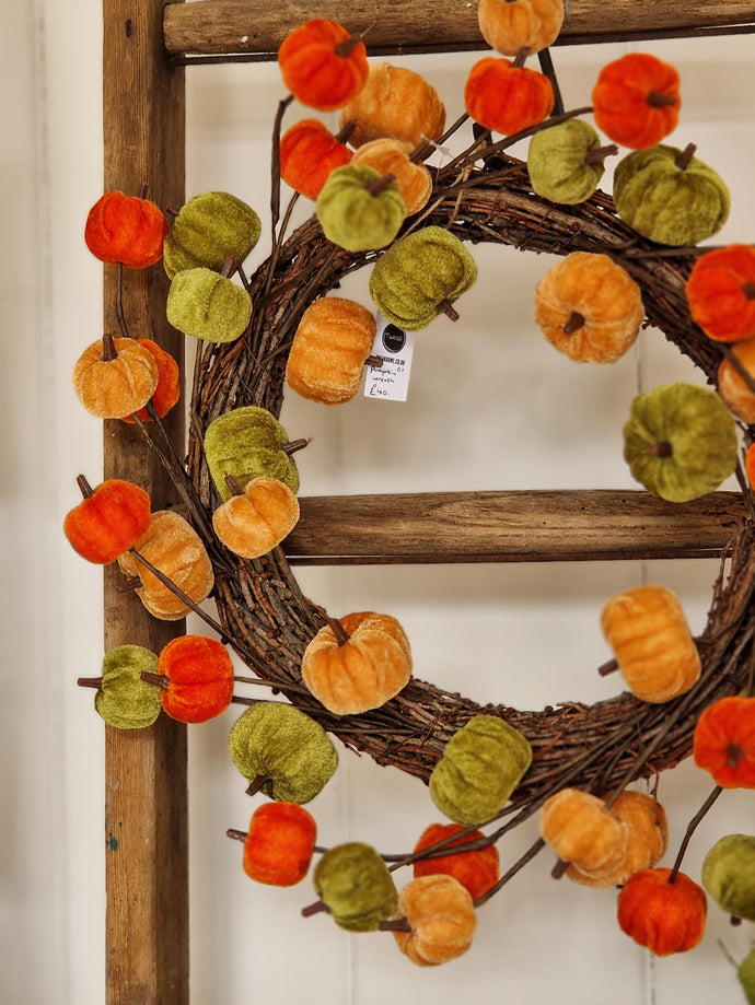 Pumpkin Wreath