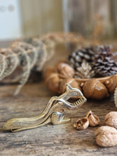 Load image into Gallery viewer, Solid Brass Squirrel Nut Cracker

