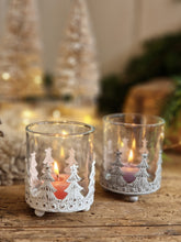 Load image into Gallery viewer, Woodland Trees Tealight Holder
