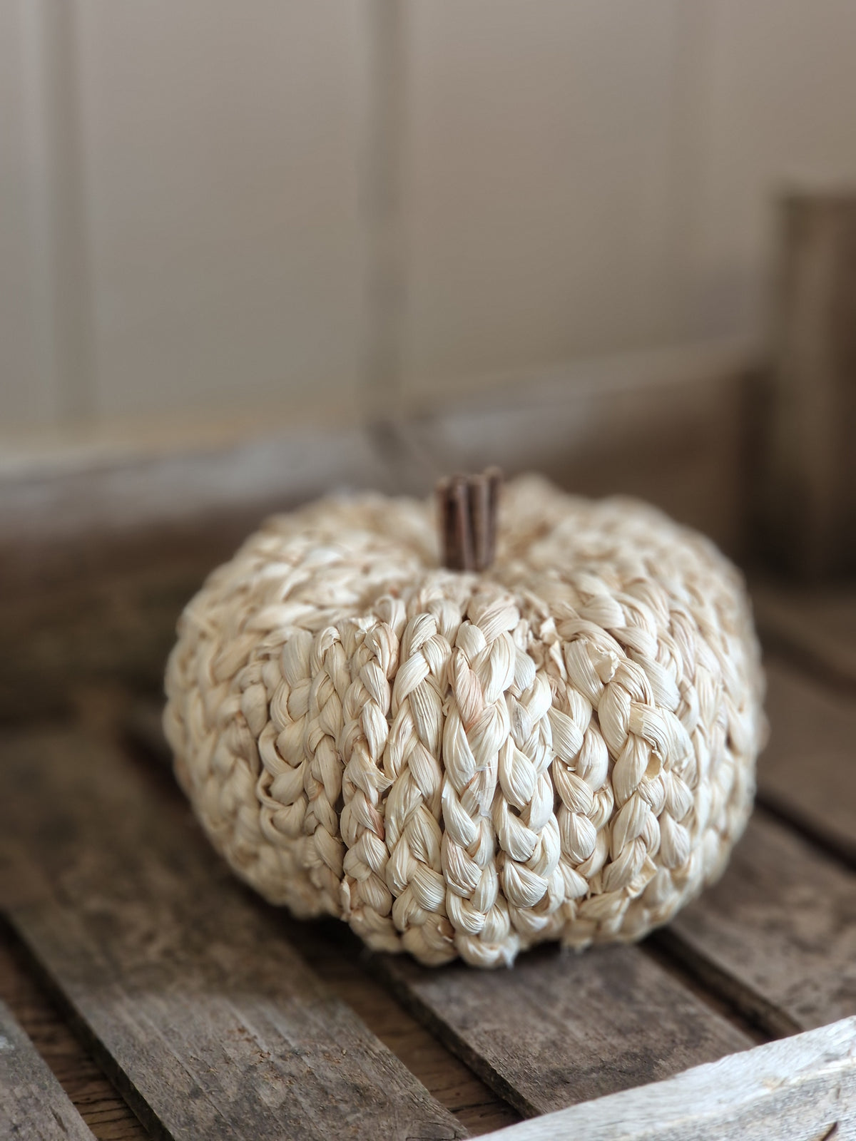 Straw Pumpkins - various sizes