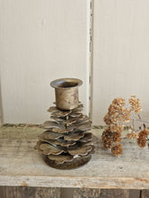 Load image into Gallery viewer, Pine Cone Candle Holders - 2 sizes
