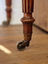 Load image into Gallery viewer, Antique Mahogany &amp; Leather Library Table/Desk made by Miles &amp; Edwards Oxford St, London C1840
