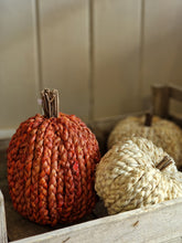 Load image into Gallery viewer, Straw Pumpkins - various sizes

