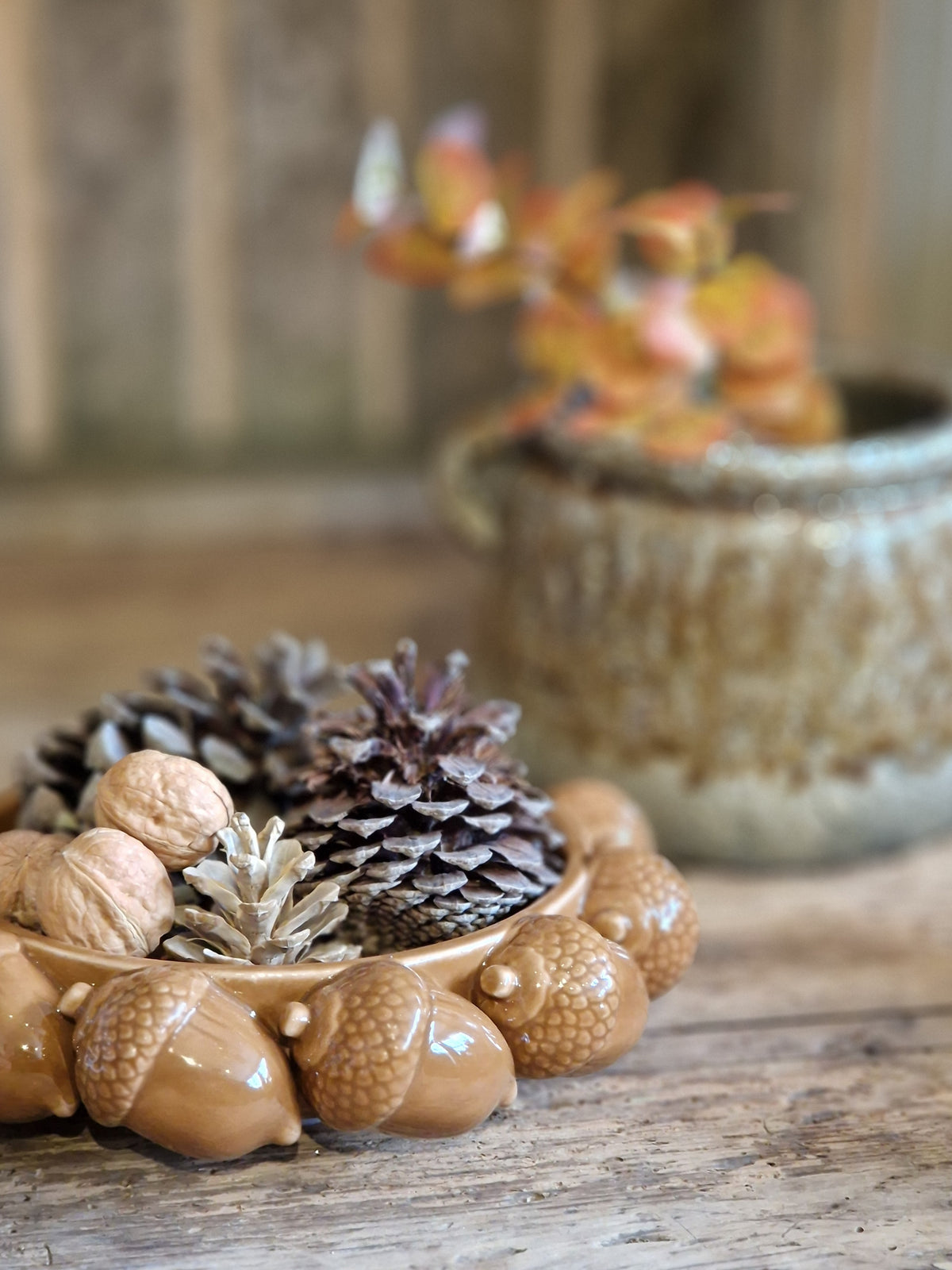 Ceramic Acorn Bowl