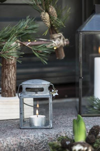 IB Lauren Metal Mini Tealight Lantern