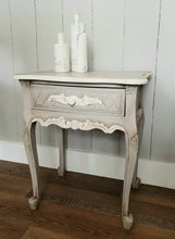 Load image into Gallery viewer, Mahogany Painted Bedside draw.
