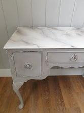 Load image into Gallery viewer, Queen Anne Style Painted Desk / Dressing Table
