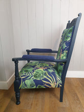Load image into Gallery viewer, Edwardian Re-Upholstered Armchair
