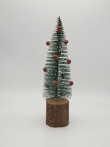 Bristle Christmas Tree with Bells