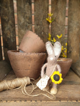 Load image into Gallery viewer, Easter Bunny with Carrot or Sunflower
