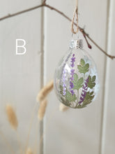 Load image into Gallery viewer, Herbs &amp; Lavender Glass Eggs
