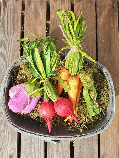Handmade Paper Vegetables - Set of 4
