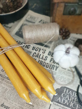 Load image into Gallery viewer, Tall Rustic Dinner Candles - Set of 6 Various Colours
