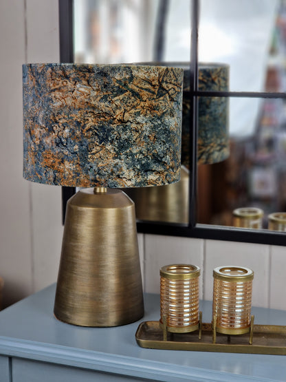 Marble Velvet Lampshade