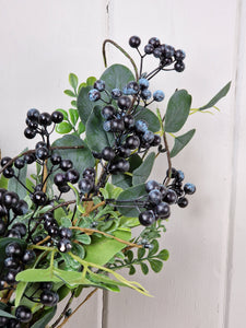 Eucalyptus & Blueberry Branch