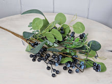 Load image into Gallery viewer, Eucalyptus &amp; Blueberry Branch

