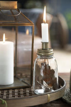 Load image into Gallery viewer, Glass Candle Jar with 6 Candles
