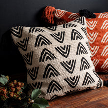 Load image into Gallery viewer, Abstract Mountain Print Cushion
