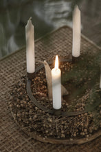 Load image into Gallery viewer, Antique Bronze Metal Candle Ring

